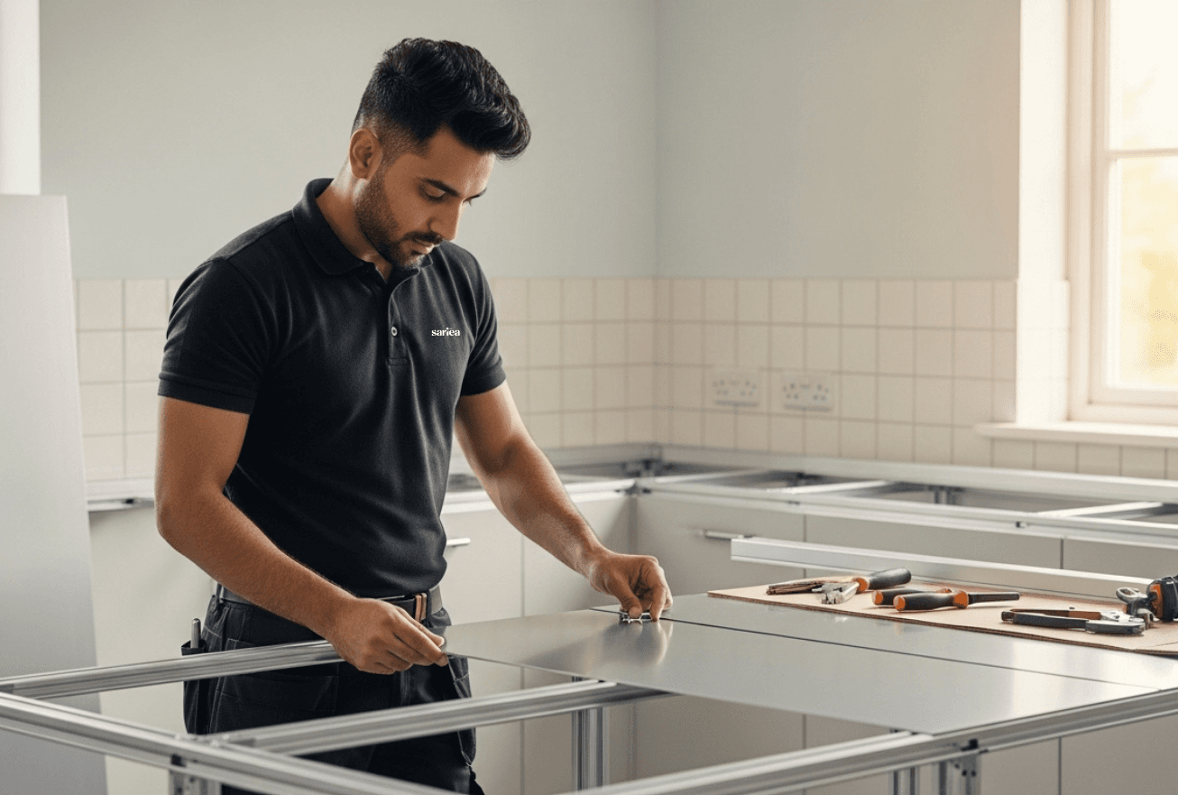 Aluminium Counter