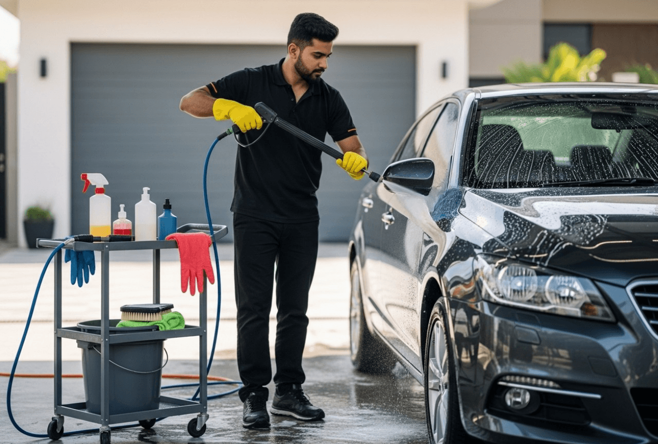 Car Wash Sedan
