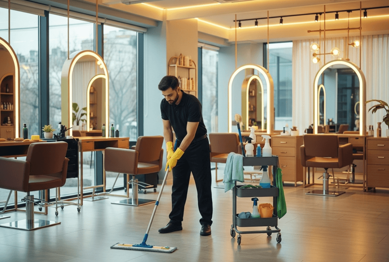 Salon Deep Cleaning