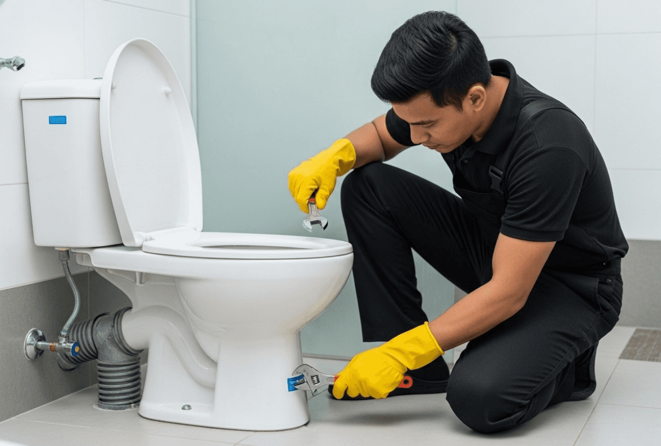 Commode Installation