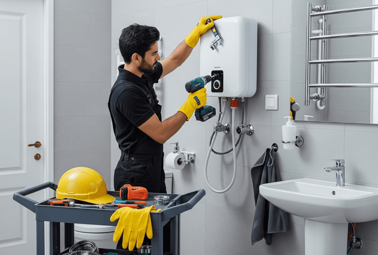 Instant Geyser Installation