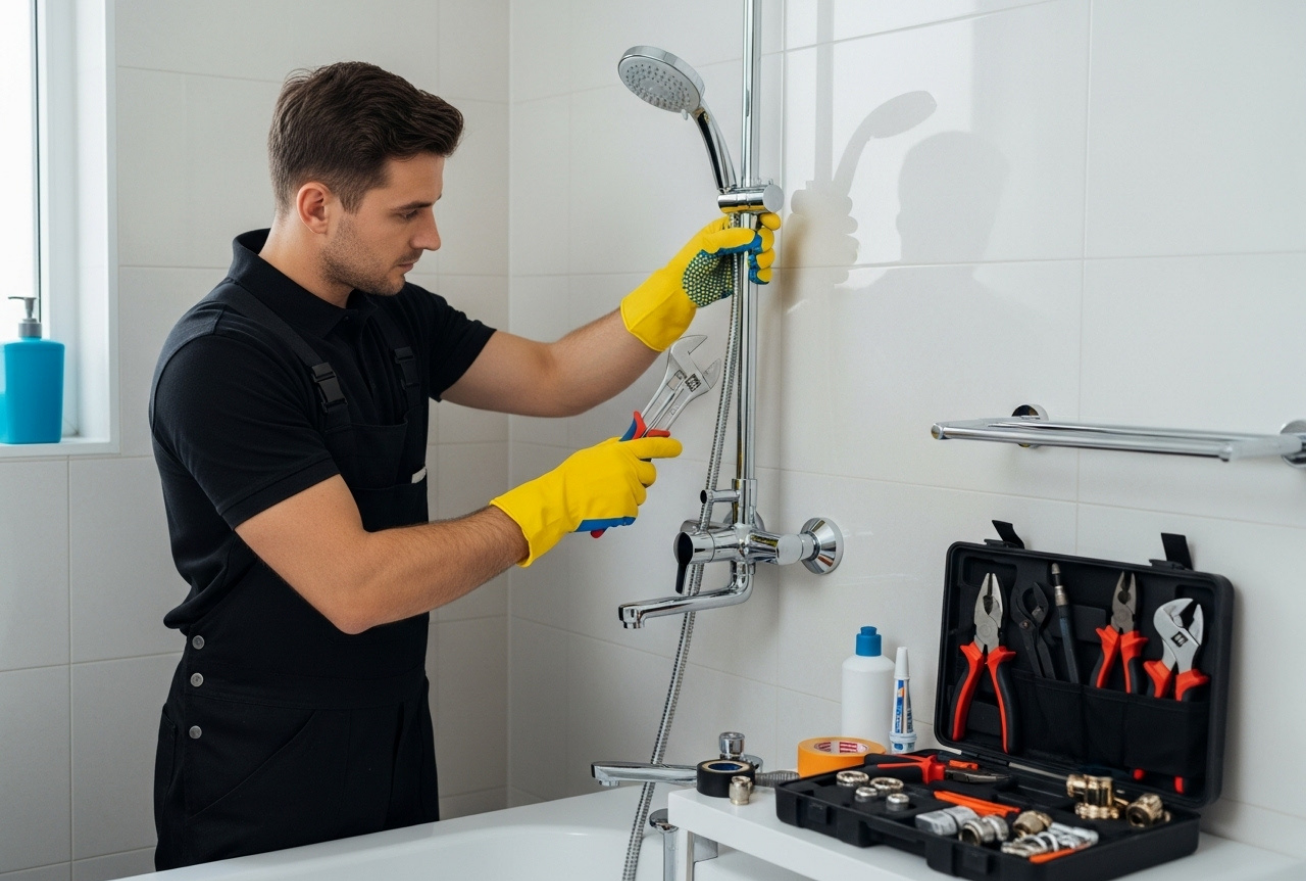 Bath Shower Installation